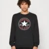 Converse Go To All Star Patch Crew Unisex - Sweatshirt - Black
