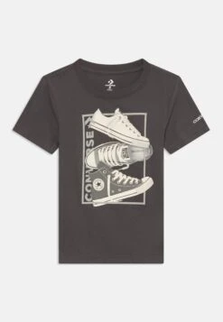 Converse SHOE TEE - Print T-shirt - Dark Matter