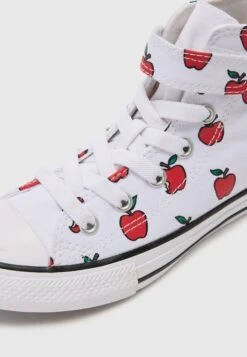 Converse CHUCK TAYLOR ALL STAR UNISEX - High-top Trainers - White/red/black -Converse Store 027a17a35d6f49e1b709bb794daf7094