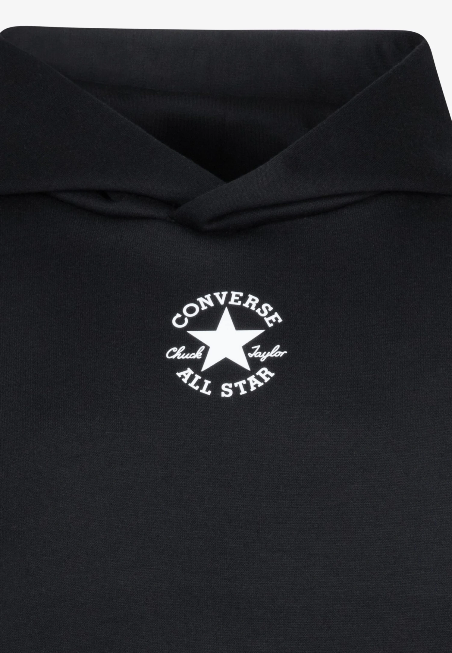 Converse SUSTAINABLE CORE HOODIE UNISEX - Hoodie - Black 3 Converse SUSTAINABLE CORE HOODIE UNISEX - Hoodie - Black - Image 3