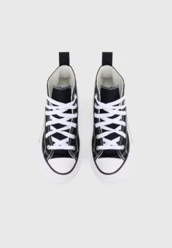 Converse CHUCK TAYLOR ALL STAR LIFT DOUBLE STACK - High-top Trainers - Black/white/egret -Converse Store 0525ede3d1e2472788647109ffcaab2c