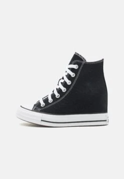 Converse CHUCK TAYLOR ALL STAR INTERNAL WEDGE - Trainers - Black/red/navy