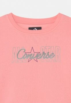Converse Cargo Crewneck - Sweatshirt - Bleached Coral -Converse Store 05b1df27cd9b4f2aa6274677d7d9b1bb