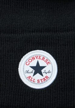 Converse DAY CHUCK PATCH ICON BEANIE UNISEX - Beanie - Black -Converse Store 062d0d459dbd432d8ffd68b9e436b4c2