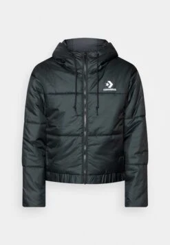 Converse Short Puffer Jacket - Winter Jacket - Black 10 Converse Short Puffer Jacket - Winter Jacket - Black -Converse Store 07160799d1e74f4e9689307665f60f97