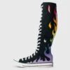 Converse CHUCK TAYLOR ALL STAR - High-top Trainers - Black/chaos Fushia