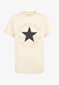 Converse DISSECTED CHUCK PATCH TEE - Print T-shirt - Natural Ivory