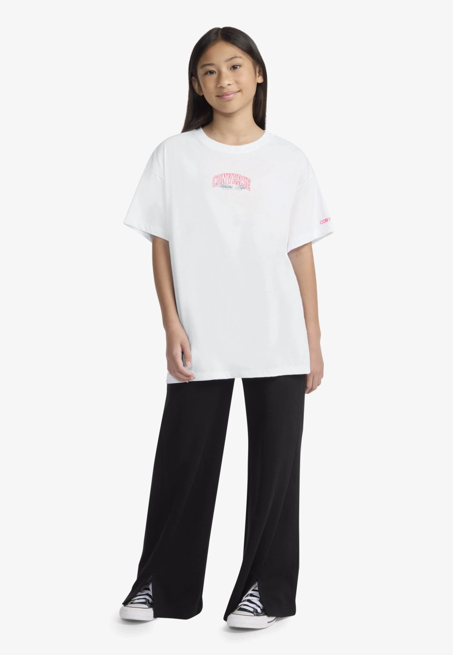 Converse CHUCK TAYLOR BOYFRIEND - Print T-shirt - White 2 Converse CHUCK TAYLOR BOYFRIEND - Print T-shirt - White - Image 2