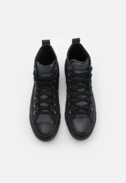 Converse Chuck Taylor All Star Water Resistant Unisex - High-Top Trainers - Black/Iron Grey/White -Converse Store 0e8c4812860748ec83f7fcf026223cd4