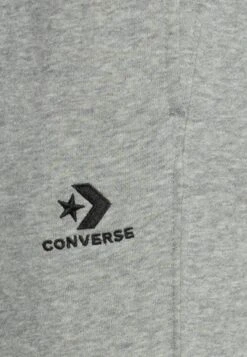 Converse Go To Embroidered Star Chevron Unisex - Tracksuit Bottoms - Grey -Converse Store 107ec57d45224202a2f001fa73bc1e54
