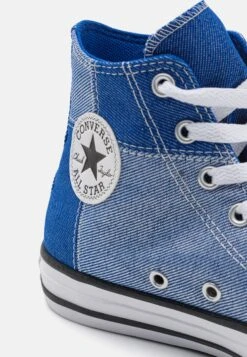 Converse Chuck Taylor All Star Split Panel Summer Unisex - High-Top Trainers - Blue/Black/White -Converse Store 154262c8b47c4ba8b402e353e3269976