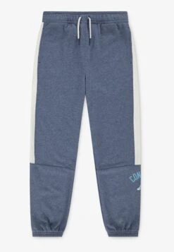 Converse HERITAGE - Tracksuit Bottoms - Slacker Blue Heather