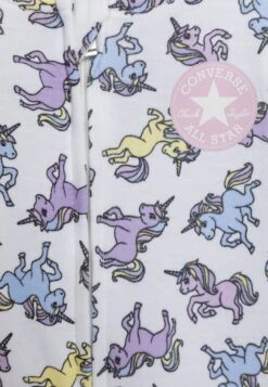 Converse Unicon Print Footed Coverall - Jumpsuit - White -Converse Store 184f99a04b1c483993ad2993098c74d1