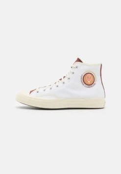 Converse Chuck 70 Unisex - High-Top Trainers - White/Egret/Red Oak