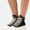 Converse Chuck Taylor All Star Lift - High-Top Trainers - Black/Egret/Back Ally Brick