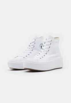 Converse Chuck Taylor All Star Move - High-Top Trainers - White/Natural Ivory/Black -Converse Store 1c8c4a7b244944d6b2457a1bb29247d7