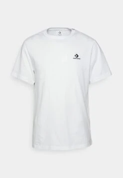 Converse Embroidered Star Chevron Tee Unisex - Basic T-Shirt - White -Converse Store 1ce1d9fe3bae49a2a2a757d721f75011