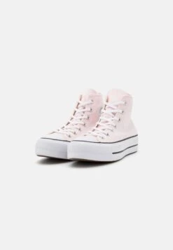 Converse Chuck Taylor All Star Lift Platform Seasonal Color - High-Top Trainers - Decade Pink/White/Black -Converse Store 1d27595b6650459c9d3ff7d1d7f7d383