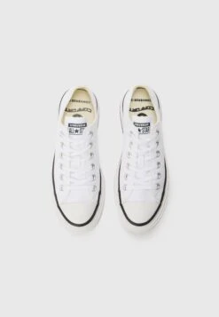 Converse CHUCK TAYLOR ALL STAR LIFT DOUBLE STACK - Trainers - White/black/white -Converse Store 1dcc40c49dfa46e2b7c91cd31fd50365