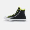 Converse Chuck Taylor All Star Reflective Unisex - High-Top Trainers - Black/Lime Twist/White