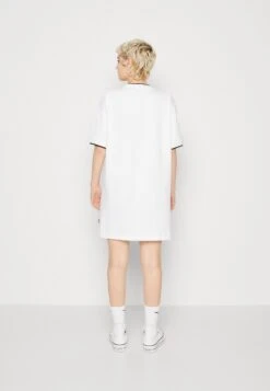 Converse Wordmark T-Shirt Dress - Jersey Dress - White -Converse Store 1eb20996a65b42f0aa0c3b71c9324c68