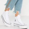 Converse Chuck Taylor All Star Lift - High-Top Trainers - White/Black