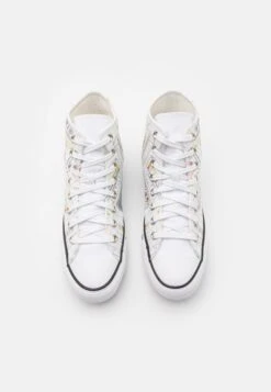 Converse Chuck Taylor All Star Unisex - High-Top Trainers - White/Black/Vintage White 9 Converse Chuck Taylor All Star Unisex - High-Top Trainers - White/Black/Vintage White -Converse Store 208aec9a4e634fe78e4ad07defc1ff43