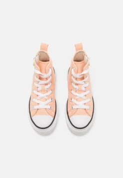 Converse Chuck Taylor All Star Lugged Lift Platform - High-Top Trainers - Cheeky Coral/White/Black -Converse Store 212b46175f9249e7910fdc24bc7c1d08