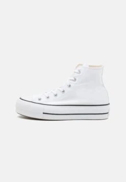 Converse CHUCK TAYLOR ALL STAR LIFT PLATFORM WIDE WIDTH - High-top Trainers - White/black