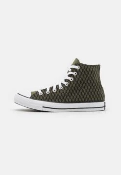 Converse Chuck Taylor All Star Herringbone Unisex - High-Top Trainers - Utility/Black/White