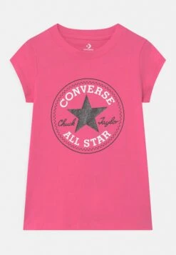 Converse Chuck Patch- Print T-Shirt - Mod Pink