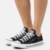 Converse Chuck Taylor All Star Summer Florals - Trainers - Black/Cheeky Coral/White