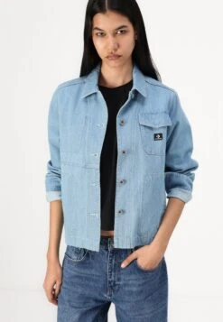 Converse CHORE COAT - Denim Jacket - Light Beach Wash -Converse Store 26849d9ba6674538a0246ea6ed893bd9