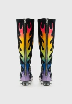 Converse CHUCK TAYLOR ALL STAR - High-top Trainers - Black/chaos Fushia 8 Converse CHUCK TAYLOR ALL STAR - High-top Trainers - Black/chaos Fushia -Converse Store 289cd5ebb4f5466f911842be5ad26f80