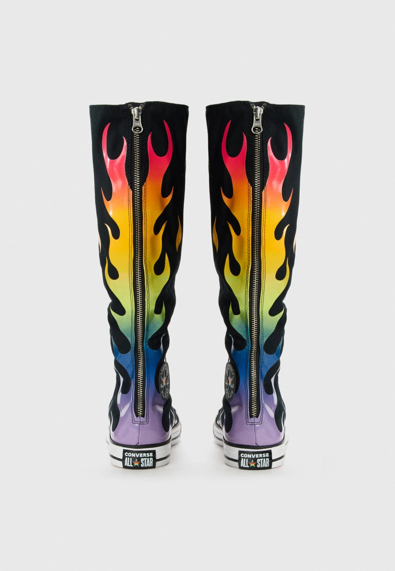 Converse CHUCK TAYLOR ALL STAR - High-top Trainers - Black/chaos Fushia 3 Converse CHUCK TAYLOR ALL STAR - High-top Trainers - Black/chaos Fushia - Image 3