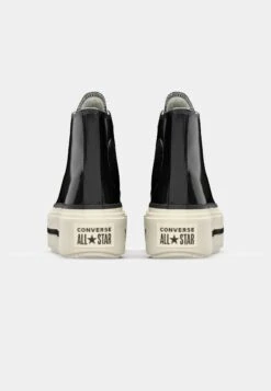 Converse CHUCK TAYLOR ALL STAR LIFT DOUBLE STACK PLATFORM - High-top Trainers - Black/egret -Converse Store 28abdc078b534ecdb98bf601348a223c