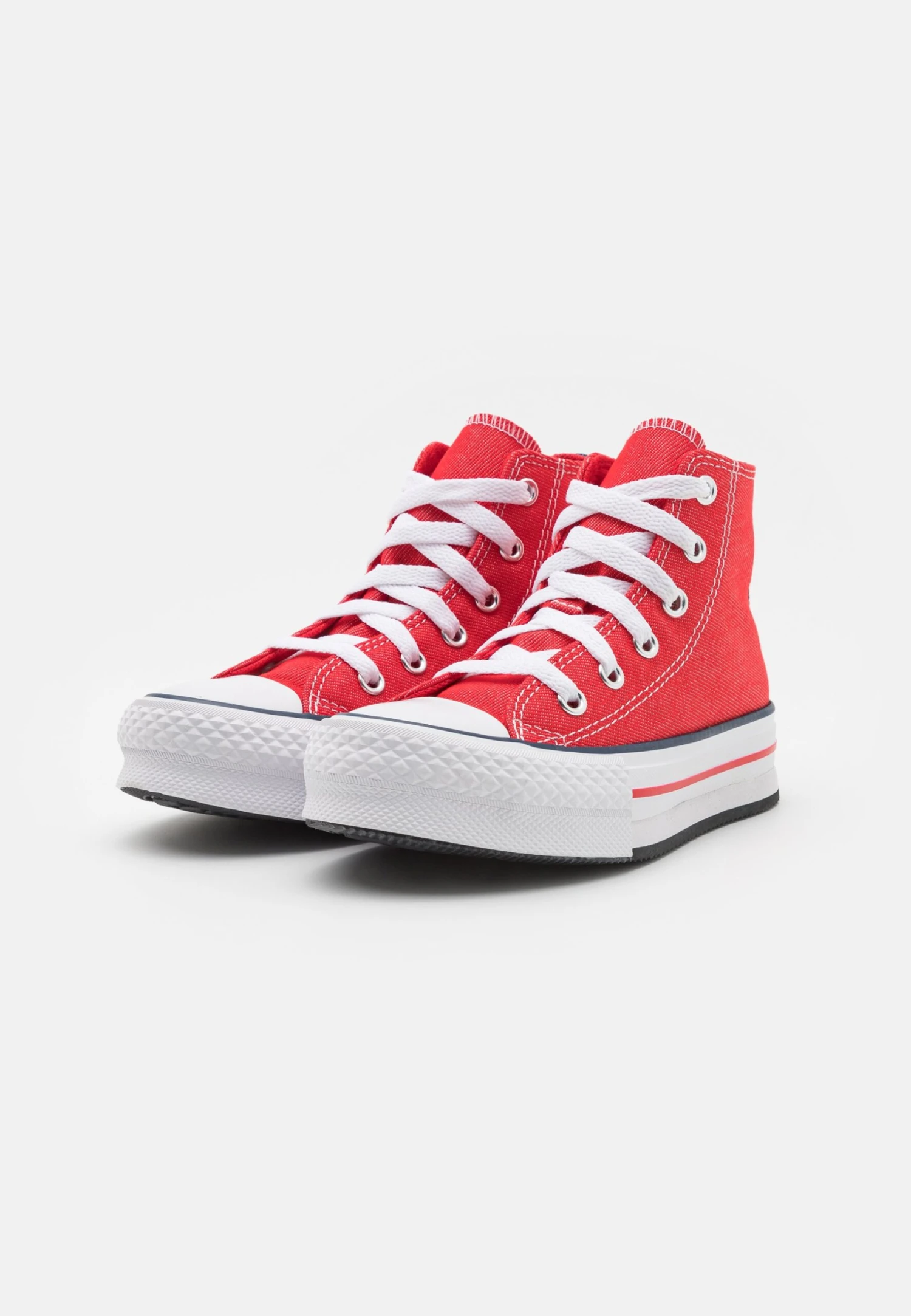 Converse Chuck Taylor All Star Eva Lift Platform Retro Unisex - High-Top Trainers - Red/Obsidian/White 2 Converse Chuck Taylor All Star Eva Lift Platform Retro Unisex - High-Top Trainers - Red/Obsidian/White - Image 2