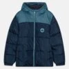 Converse Color Block Puffer Unisex - Winter Jacket - Navy