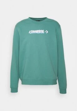Converse Clouds Long Sleeve Crew - Sweatshirt - Algae Coast -Converse Store 2a15aff367b8495fbab0bf0da648842d