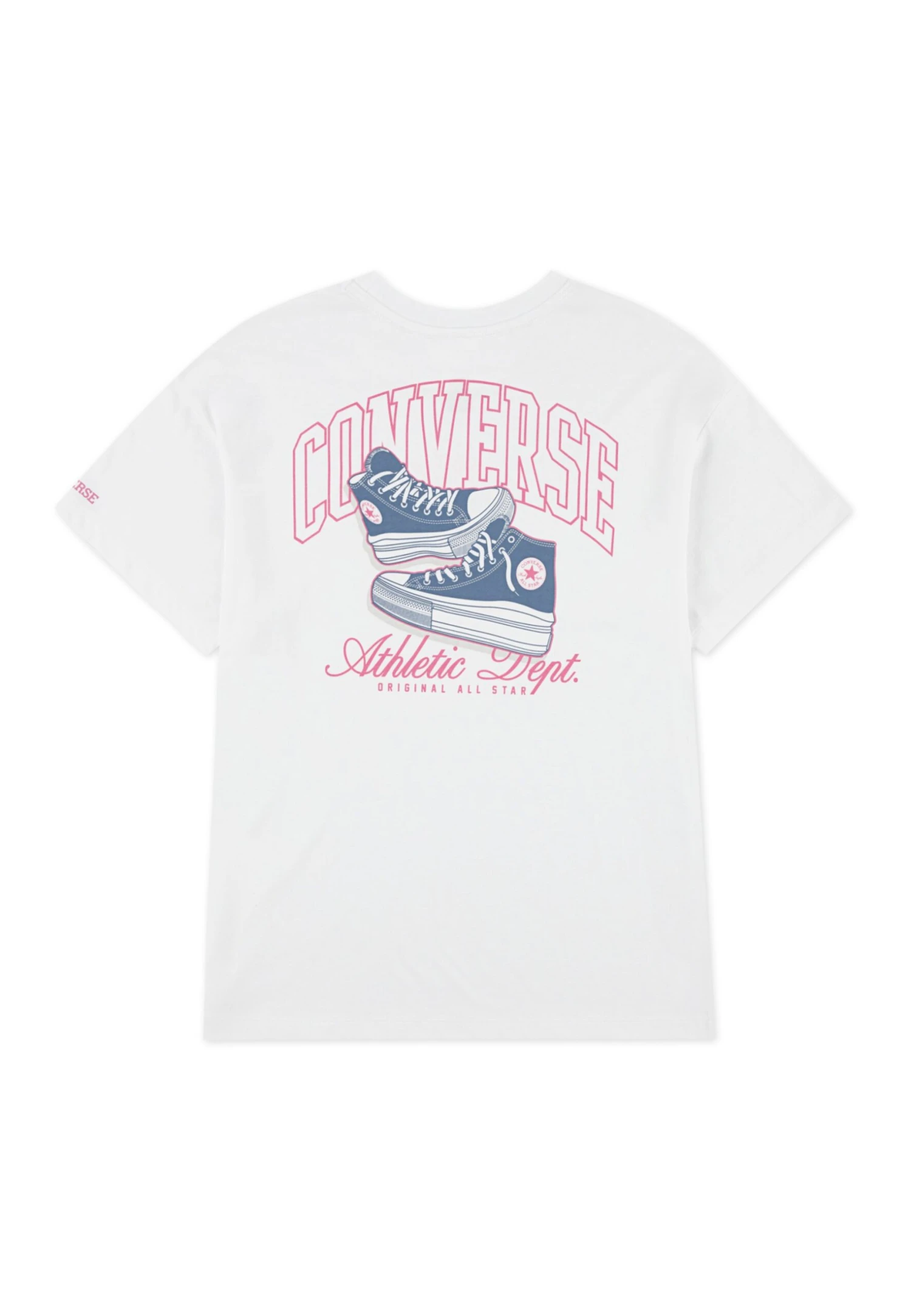 Converse CHUCK TAYLOR BOYFRIEND - Print T-shirt - White 8 Converse CHUCK TAYLOR BOYFRIEND - Print T-shirt - White - Image 8