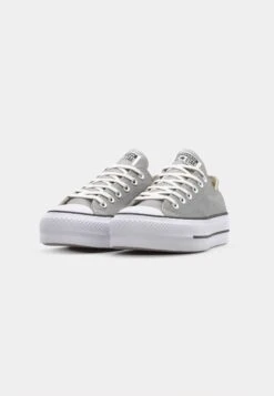 Converse CHUCK TAYLOR ALL STAR LIFT PLATFORM - Trainers - Grey Area/white/black -Converse Store 2d4cb9593494478a93e5525ff9d4df51