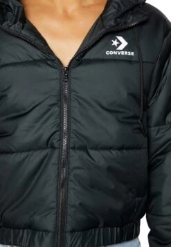 Converse Short Puffer Jacket - Winter Jacket - Black 11 Converse Short Puffer Jacket - Winter Jacket - Black -Converse Store 2defd8084cb740db85f6f055882075f4