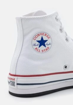 Converse Chuck Taylor All Star Eva Lift Platform Unisex - High-Top Trainers - White/Garnet/Navy -Converse Store 2f74451eacc5468e9c80a4ed7ec8c24f