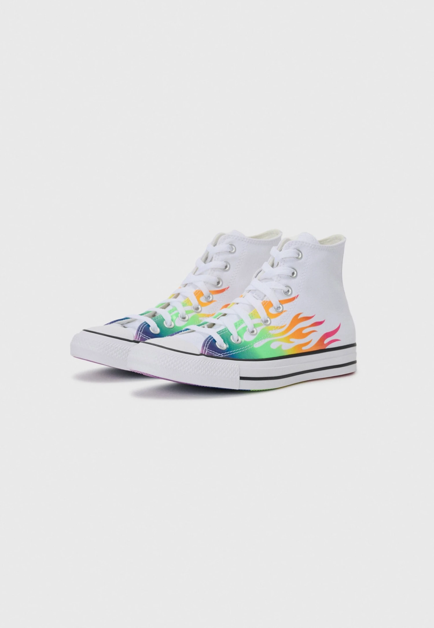 Converse CHUCK TAYLOR ALL STAR - High-top Trainers - White/chaos Fuchsia/orange 2 Converse CHUCK TAYLOR ALL STAR - High-top Trainers - White/chaos Fuchsia/orange - Image 2