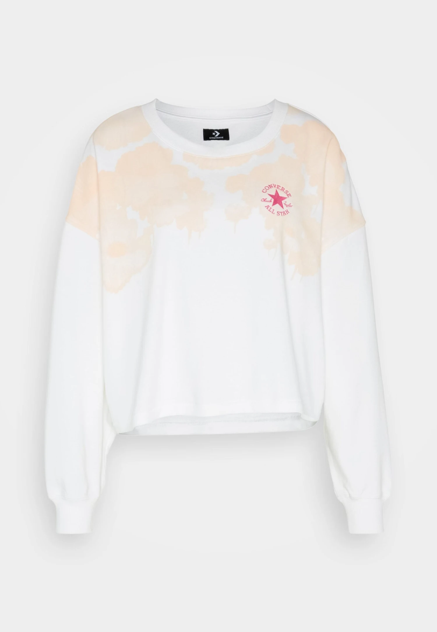 Converse Chuck Taylor Patch French Terry Crew - Sweatshirt - White 5 Converse Chuck Taylor Patch French Terry Crew - Sweatshirt - White - Image 5