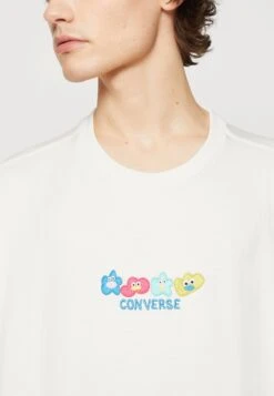 Converse Friendly Flowers Unisex - Print T-Shirt - Egret -Converse Store 310d48320c3b46509dda31be7c81a18a