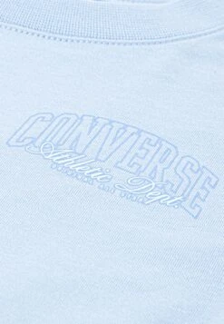 Converse CHUCK TAYLOR - Print T-shirt - Blue It -Converse Store 319205e7ebde412aa880e7dd476c5b48