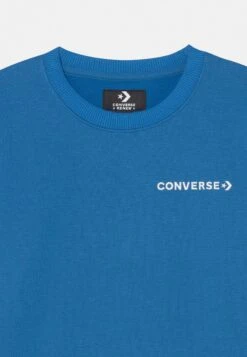 Converse Wordmark Crew Unisex - Sweatshirt - Marina Blue -Converse Store 330995e0bc8b4360bd7cdde75a3cf44f