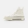 Converse CHUCK 70 DE LUXE SQUARED - Trainers - Egret/black