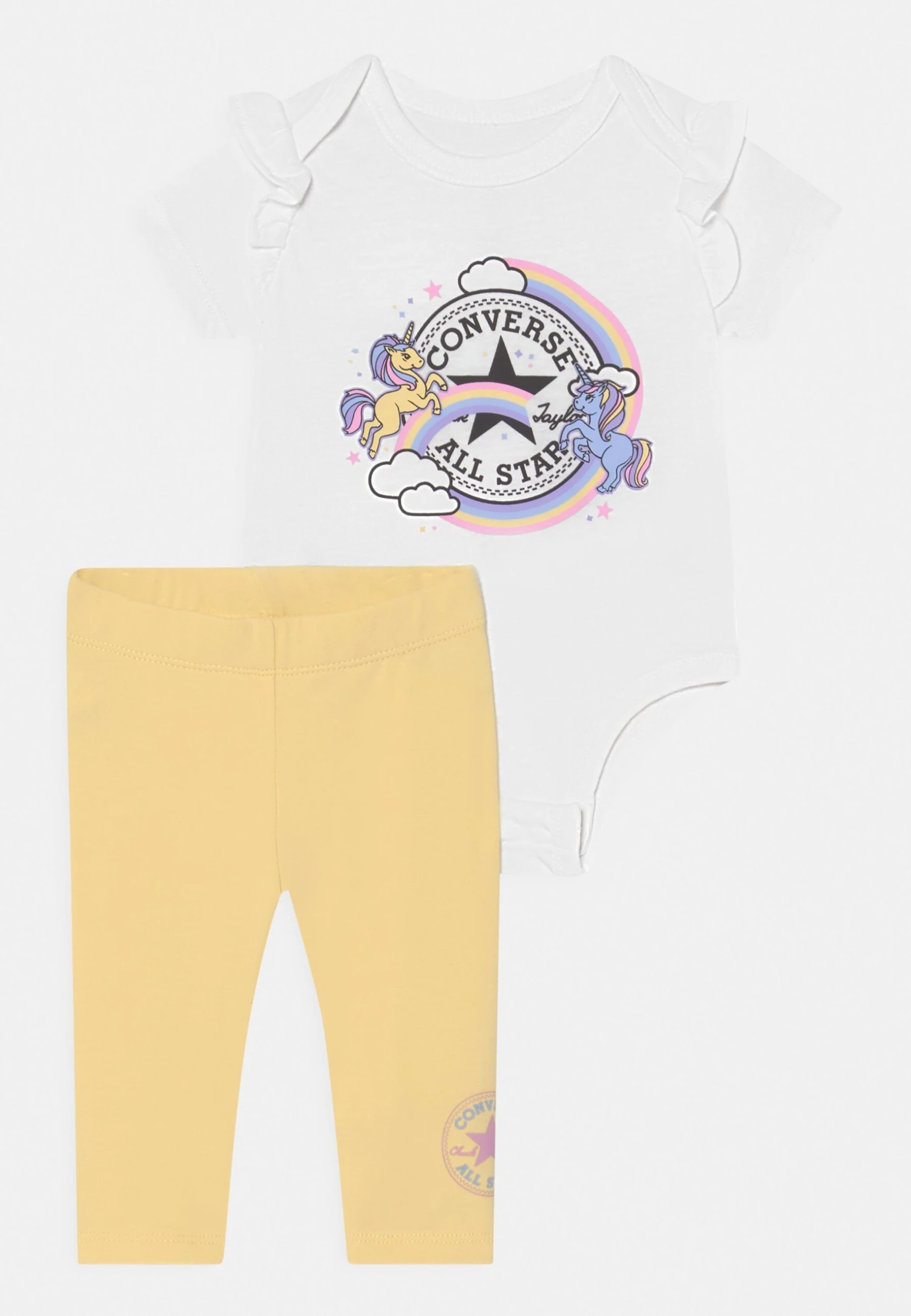 Converse Bodysuit Set - Print T-Shirt - Soft Sunshine 1 Converse Bodysuit Set - Print T-Shirt - Soft Sunshine